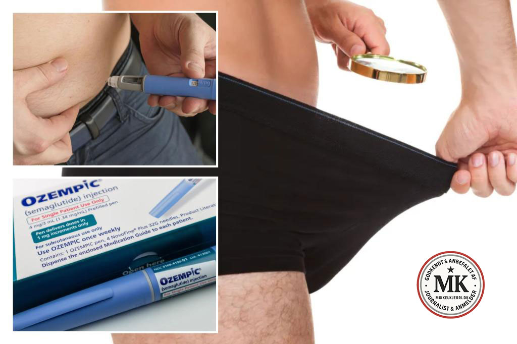 Mænd jubler over større udstyr efter Ozempic