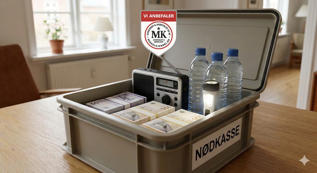 Så mange kontanter skal man have i tilfælde af krise i Danmark?