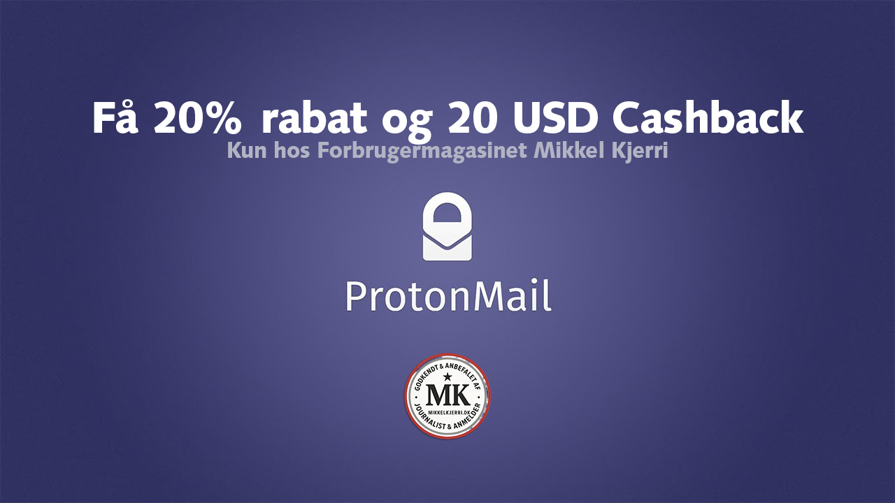 Rabatkode til Proton Mail: Spar stort på verdens sikreste e-mail