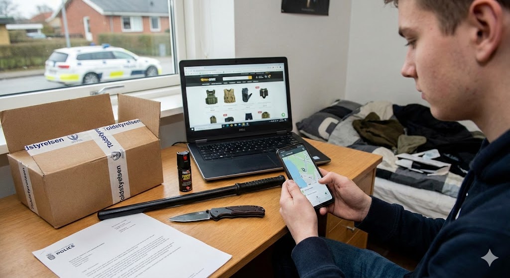 VÅBEN-CHOK PÅ DJURSLAND: 17-årig ville bygge privat arsenal – politiet slog til mod ’pakkepost’ i Grenaa