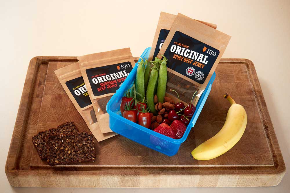 Fra Als til hele Danmark: KJØ Beef Jerky lander stor investering i Løvens Hule