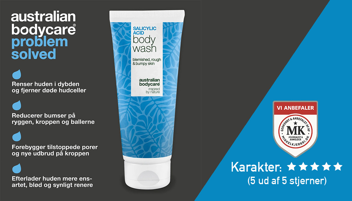 Australian Bodycare Salicylsyre Body Wash – anmeldelse (2026)