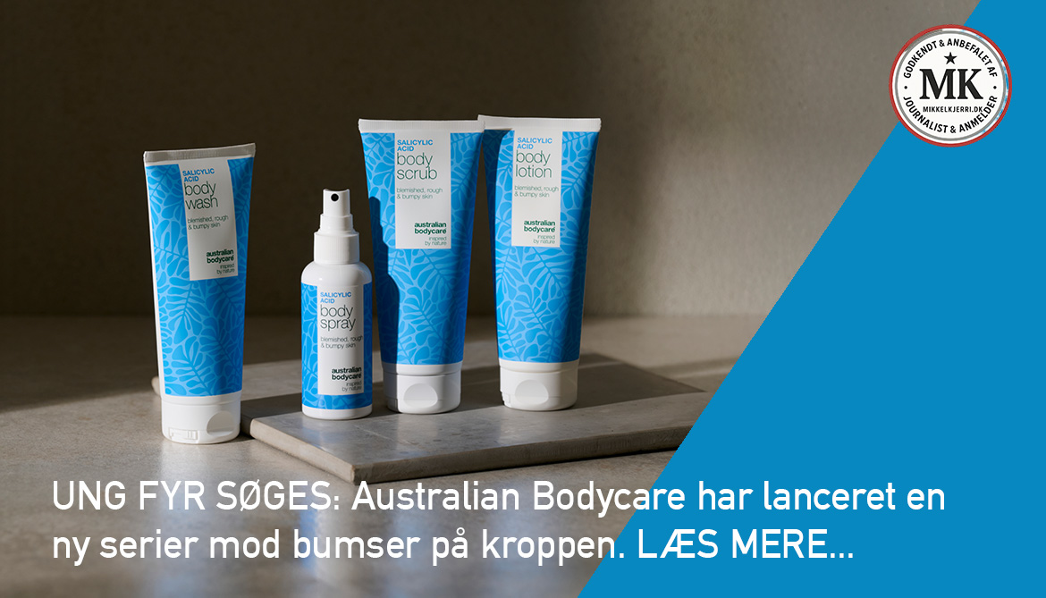 Australian Bodycare lancerer ny Salicylic Acid-serie til “voksen-teenager” – vi søger en ung fyr til GRATIS TEST af produktserien